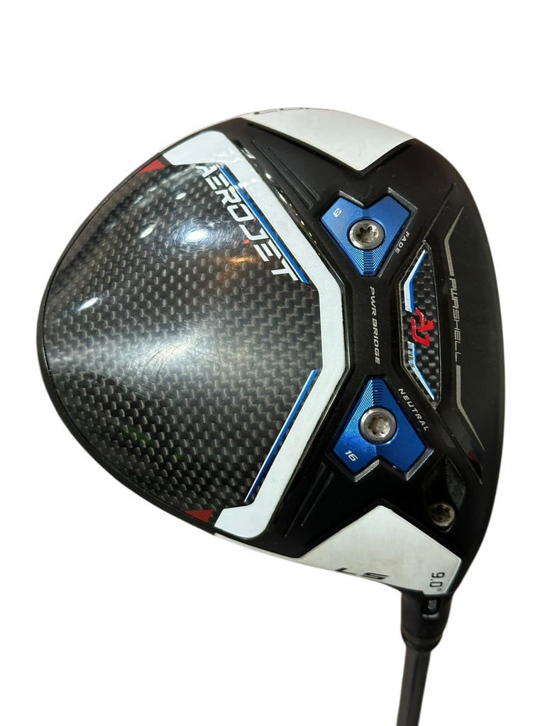 Cobra Aerojet LS 9° Driver Rogue Max 65g S Flex Shaft SS Traxion Grip