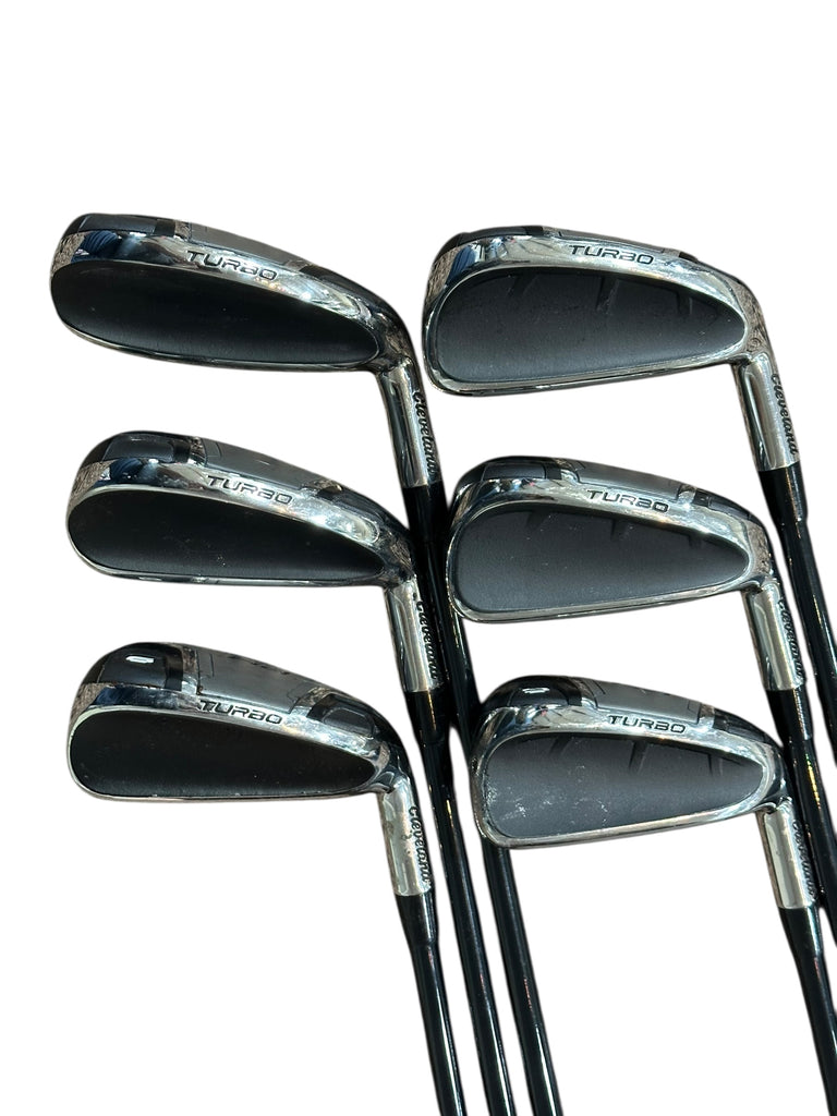 Cleveland Launcher HB Turbo Hybrid Irons 4-9 +1/2" Miyazaki C•Kua R Flex