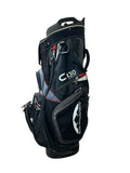 Sun Mountain Cart Bag 15-Way Divider 9 Pockets Shoulder Strap Carry Handle