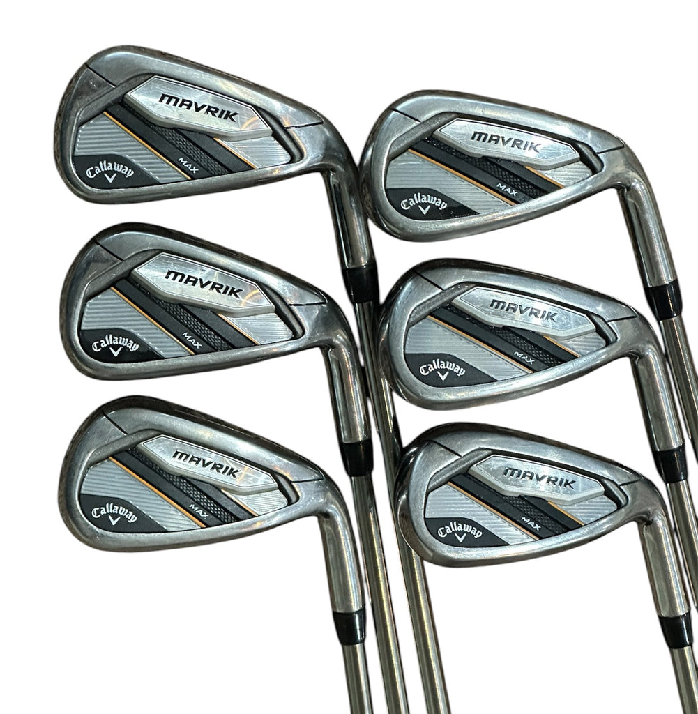 Callaway Mavrik Max Iron Set 6-AW +1.5" Recoil ESX 460 F2 Sr Flex Shafts