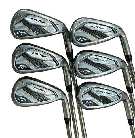 Callaway Mavrik Max Iron Set 6-AW +1.5" Recoil ESX 460 F2 Sr Flex Shafts