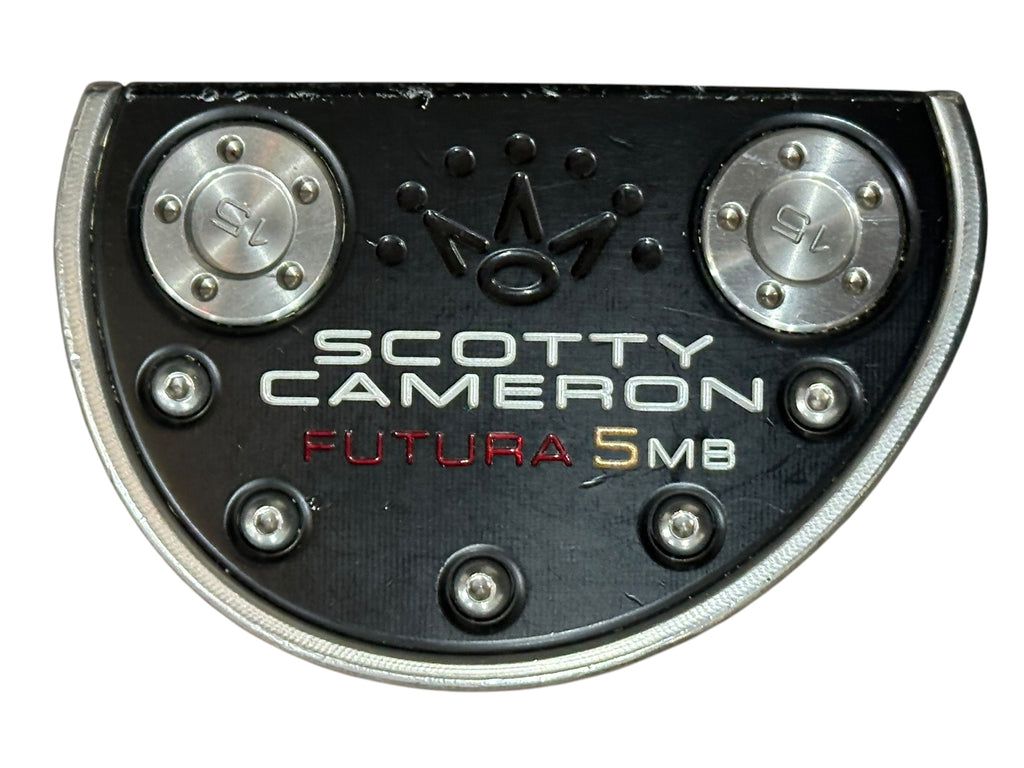 Scotty Cameron Futura 5MB 34" Putter SC 34" Shaft SC Studio Design  Grip