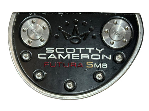 Scotty Cameron Futura 5MB 34" Putter SC 34" Shaft SC Studio Design  Grip