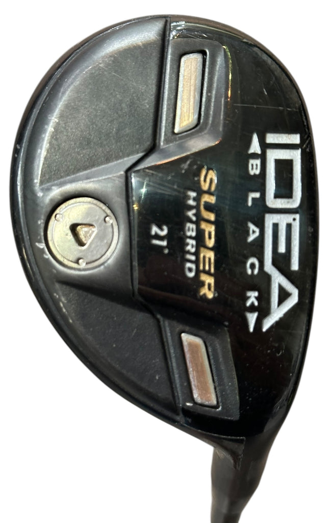 Adams Idea Black 21° Super Hybrid Voodoo RNVS Stiff Flex Shaft Adams Grip