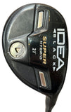 Adams Idea Black 21° Super Hybrid Voodoo RNVS Stiff Flex Shaft Adams Grip