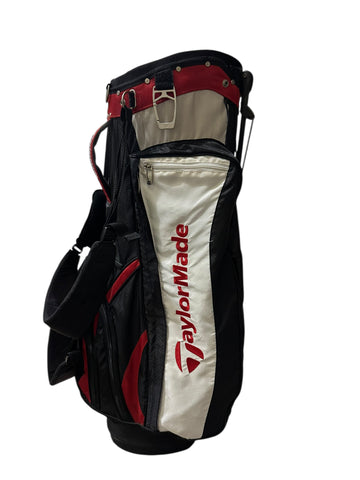 TaylorMade Burner Stand Bag 7-Way Divider 5 Pockets Harness Handle Hood