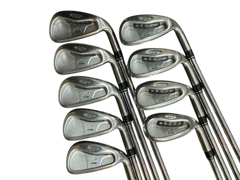 TaylorMade RAC OS Iron Set 3-PW/SW Lite Metal 95g R Flex Shafts TM Grips