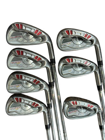 TaylorMade Burner HT Iron Set 4-AW (NO PW) DG S300 S Flex Shafts
