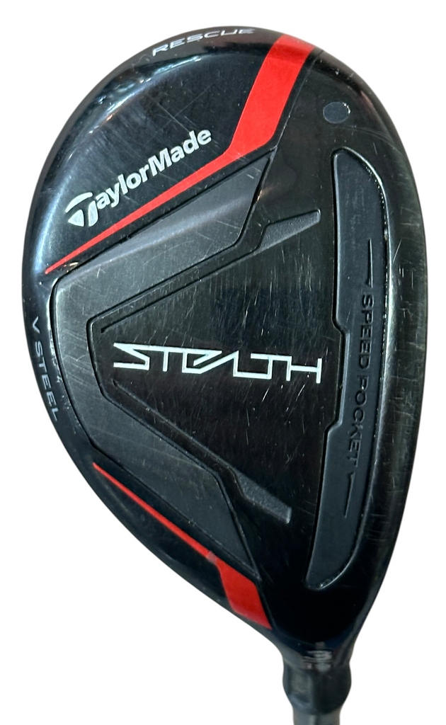 TaylorMade Stealth Rescue 19° 3 Hybrid Riptide 6.0 80g S Flex Shaft GP MCC Grip