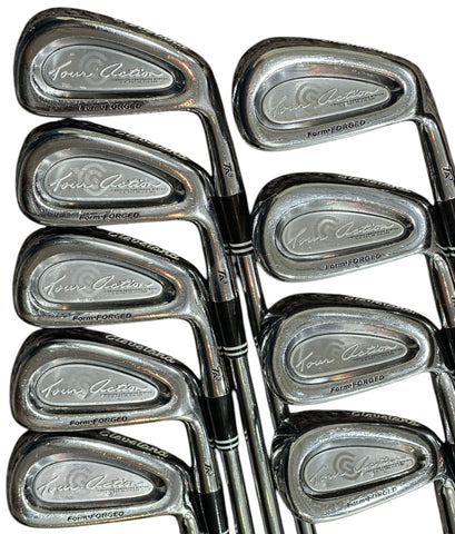 Cleveland TA3 Tour Action Irons 2-PW +1/2" True Temper S Flex Shafts Royal Grips