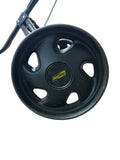 Bag Boy M-370 3 Wheel Push Cart Scorecard Holder Drink Holder 2 Ball Holders