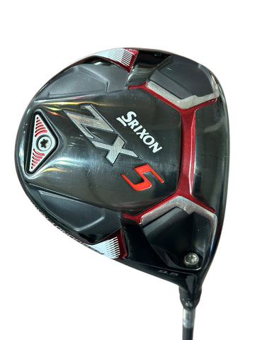 Srixon ZX5 9.5° Driver Evenflow Riptide 5.g 6.0 S Flex Shaft GP Tour Velvet Grip
