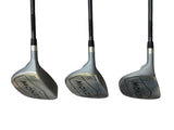 Monza LH Wood Set 14.5° 18° 22° Monza Senior Flex Shafts Manza Grips