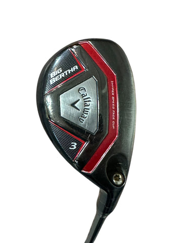 Callaway Big Bertha 19° 3 Hybrid Recoil 460 F4 S Flex Shaft Lamkin UTX Grip
