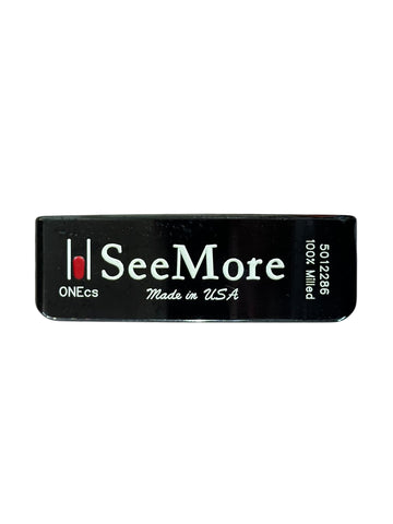 SeeMore One CS 35.5" Putter w/HC SeeMore Steel Shaft SS Flatso 85 Grip