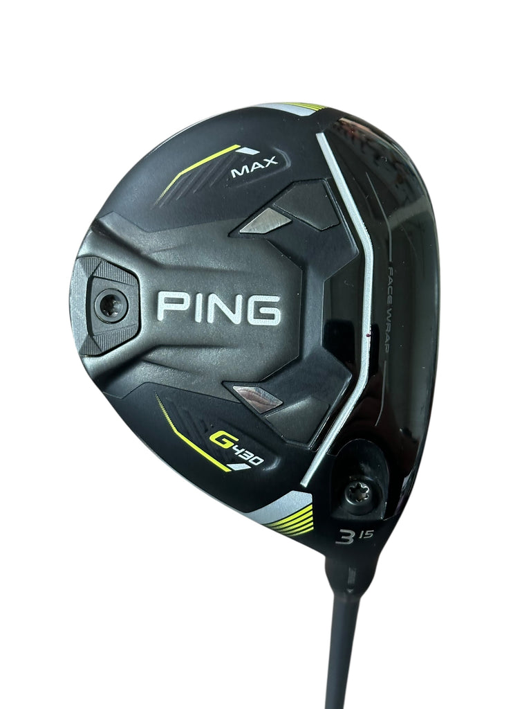 Ping G430 Max 15° 3 Wood Alta CB 65g R Flex Shaft GP Tour Velvet Grip