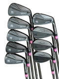 Sub 70 659 CB Black Forged Iron Set 5-PW 287 Wedges KBS R Flex Shafts Crossline Grips