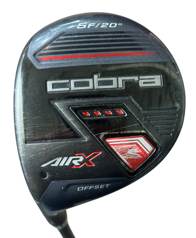 Cobra LH Air X Offset 20° 5 Wood Ultralite 50g R Flex Shaft Lamkin REL Grip