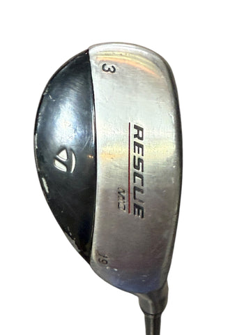 TaylorMade Rescue Mid 19° 3 Hybrid Ultralite Stiff Flex Shaft TaylorMade Grip