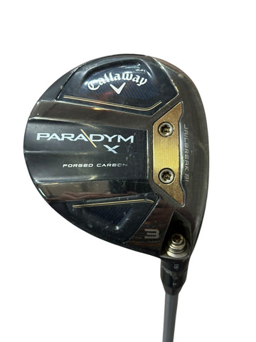 Callaway Paradym X 15° 3 Wood Ascent 50g Sr Flex Shaft GP Tour Velvet Grip