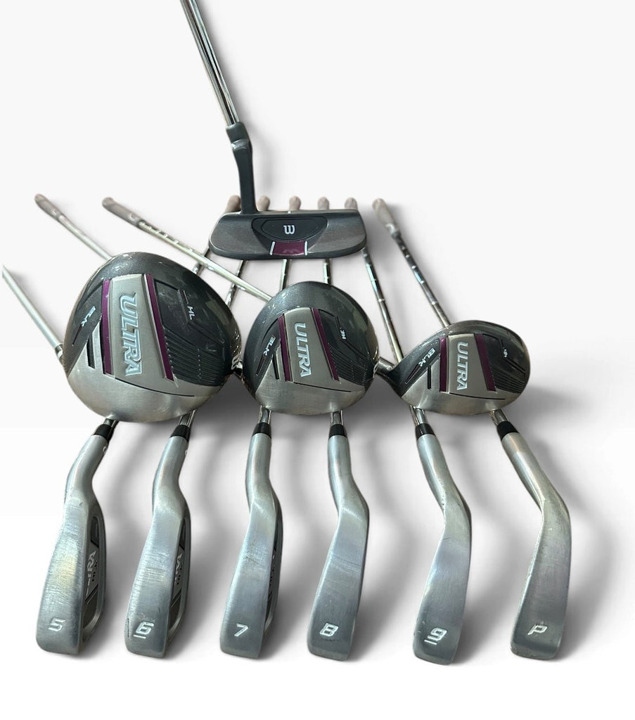 Wilson Ultra BLK WRH Complete Golf Club Set Women's Flex SET-102026T01