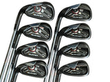 TaylorMade LH Burner 2.0 Iron Set 4-AW Burner 2.0 85g S Flex Shafts Lamkin Grips