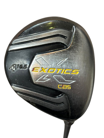 Tour Edge Exotics CB5 16.5° 4 Wood Hzrdus 6.5 X Flex Shaft CP2 Wrap Grip