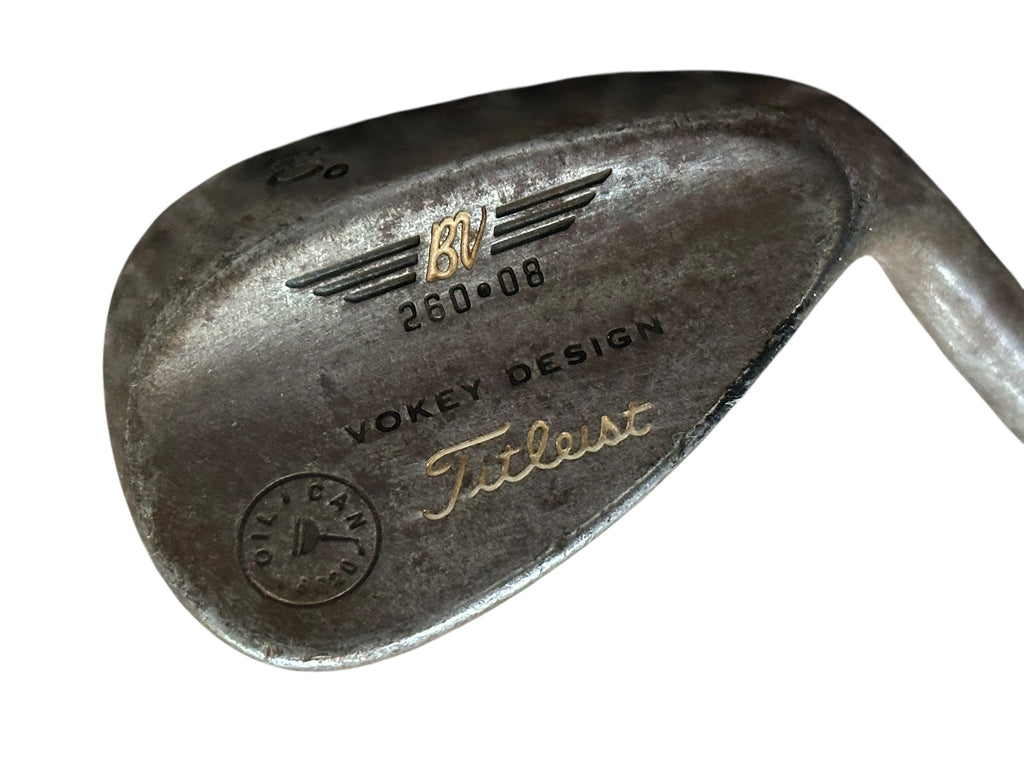 Titleist 260•08 Oil Can 8620 Lob Wedge Rifle 5.5 R Flex Shaft Crossline Grip