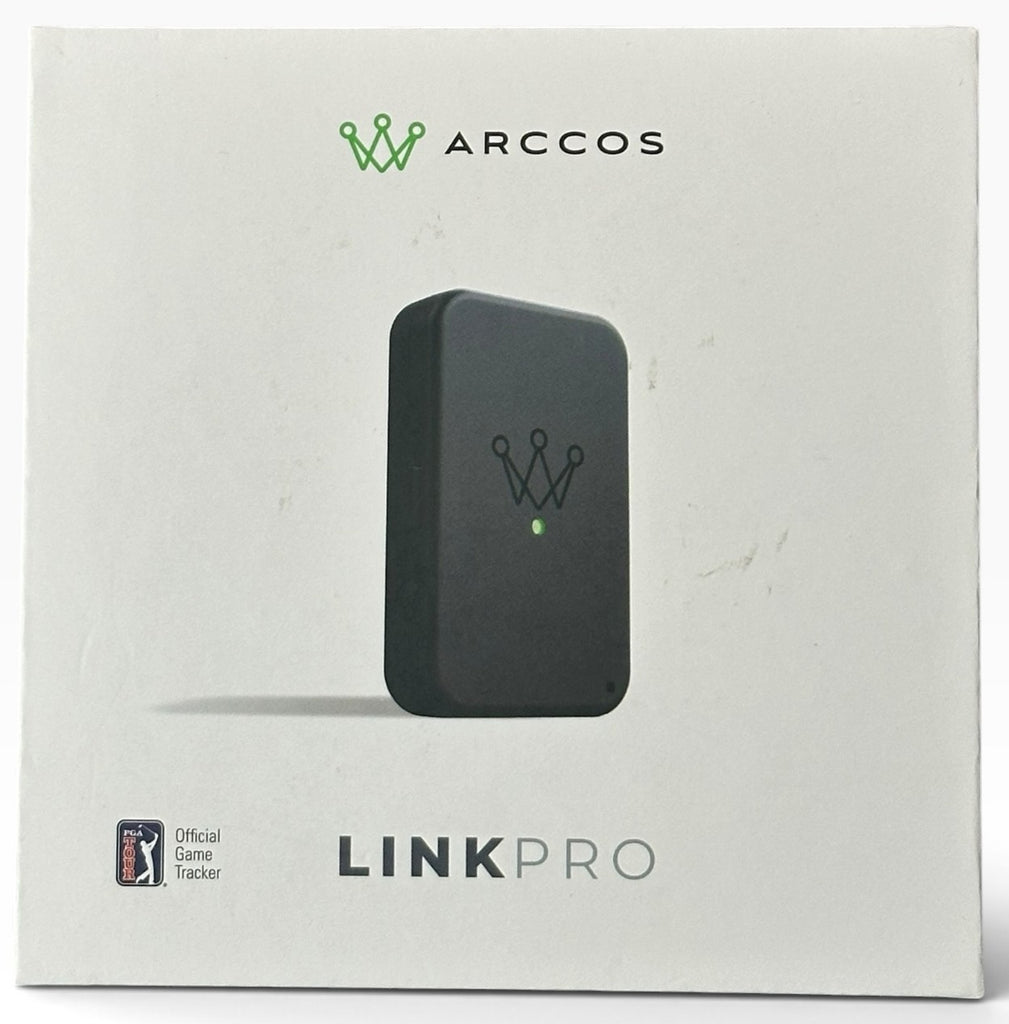 Arccos Link Pro Shot Tracker w/Charging Case Mint In Box SEALED
