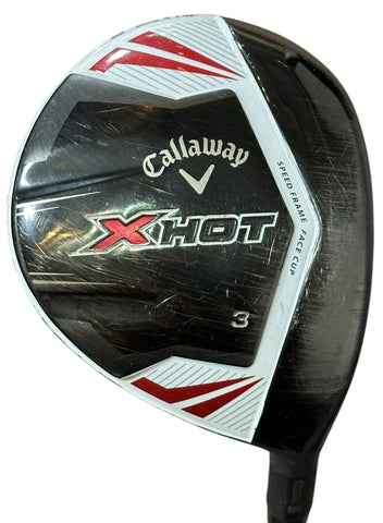 Callaway X Hot 15° 3 Wood Project X PX Regular Flex Shaft Callaway Grip
