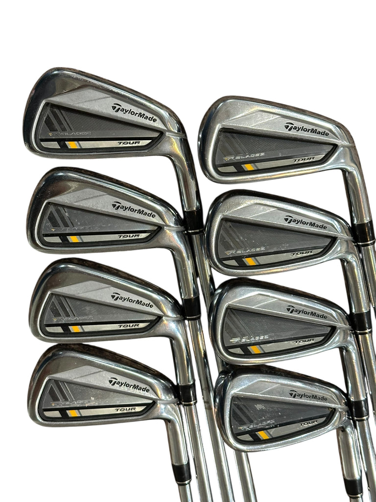 TaylorMade R Bladez Tour Irons 3-PW KBS Tour X Flex Shafts Titleist 360 Grips