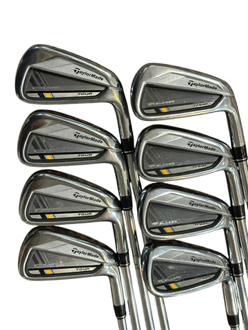 TaylorMade R Bladez Tour Irons 3-PW KBS Tour X Flex Shafts Titleist 360 Grips