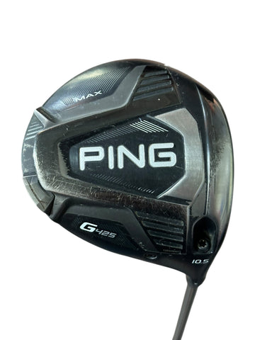 Ping G425 Max 10.5° Driver Tour 65g R Flex Shaft Golf Pride Tour Velvet Grip