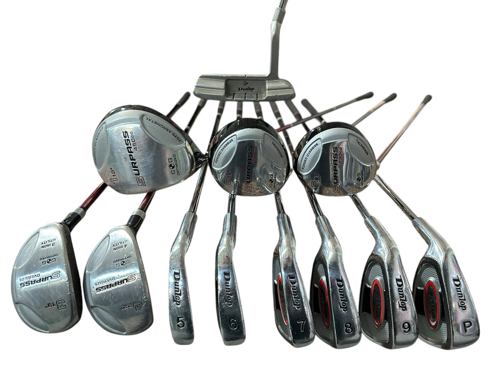 Dunlop Men's Left Hand Complete Golf Club Set Regular Flex SET-123025T03
