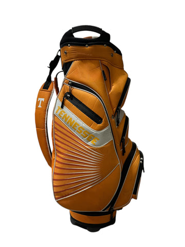 Team Effort Cart Bag Tennessee 15-Way Divider 8 Pockets Strap Handle Rain Hood