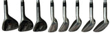 Adams Idea Tech V4 Hybrid Iron Set 4-GW +1/2" V4.0 R Flex Shafts Adams Grips