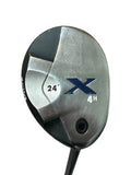Callaway X Series 24° 4 Hybrid X Series 80g R Flex Shaft Karma Grip