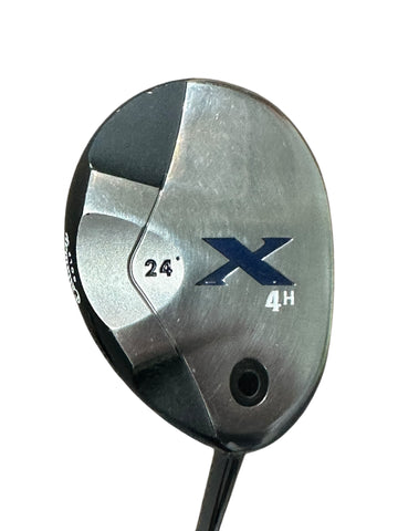 Callaway X Series 24° 4 Hybrid X Series 80g R Flex Shaft Karma Grip