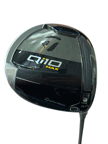TaylorMade Qi10 Max 9° Driver Ventus TR5 Regular Flex Shaft GP CPX Grip