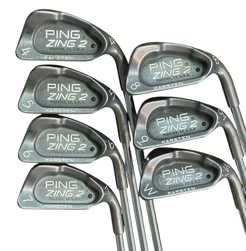 Ping Zing 2 Black Dot Iron Set 4-PW Ping JZ Regular Flex Shafts Whatnot