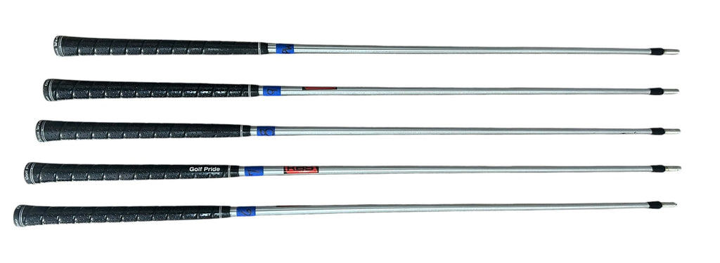 KBS C-Taper Iron Shafts Stiff Flex 6-PW Standard Length GP Tour Wrap Grips