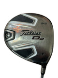 Titleist 909D2 9.5° Driver True Temper Stiff Flex Shaft Top Flite Grip