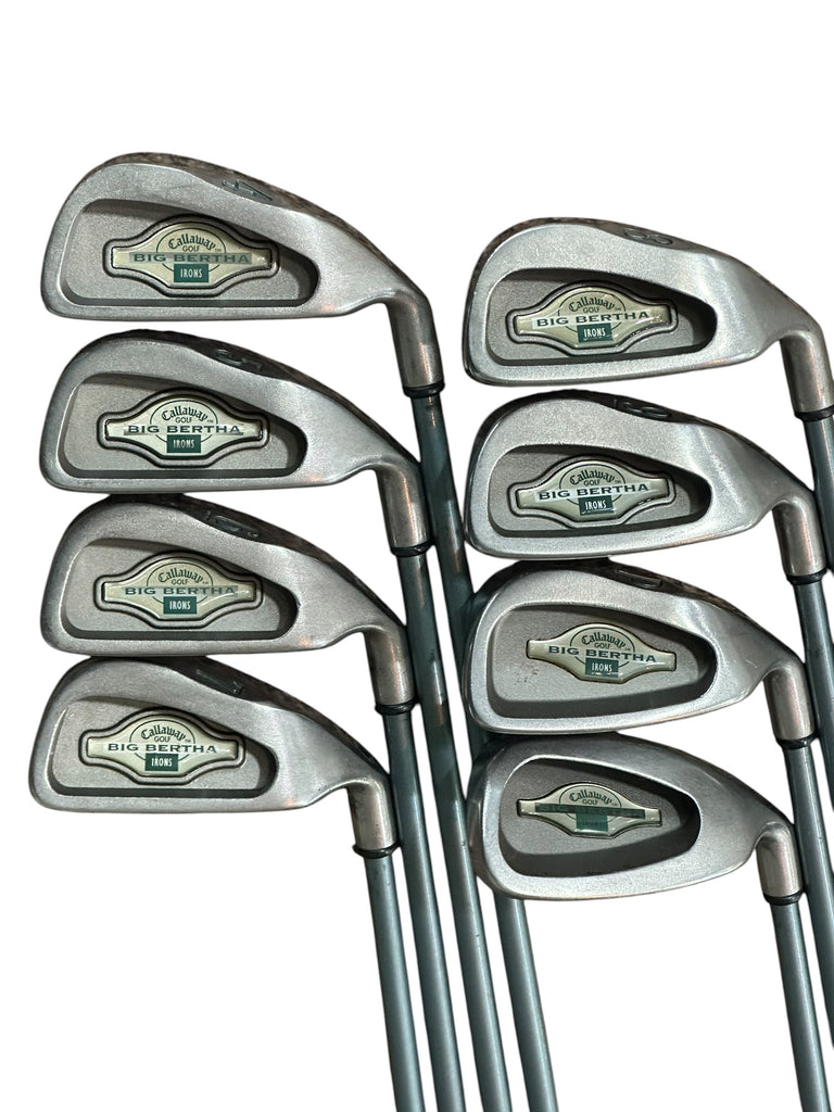 Callaway Big Bertha Irons 4-SW Ladies Gems Women's Flex Shaft