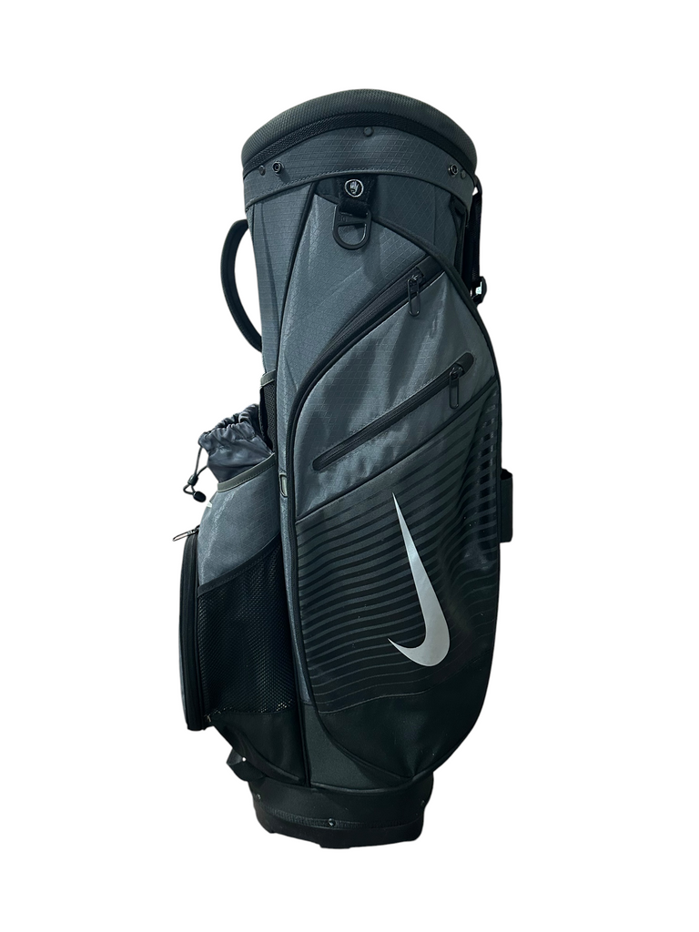RJ Golf Cart Bag 14-Way Divider 7 Pockets Shoulder Strap Carry Handle Black