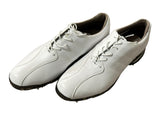 Adidas Adipure TPUS9.5 White Golf Shoes (Excellent Condition)