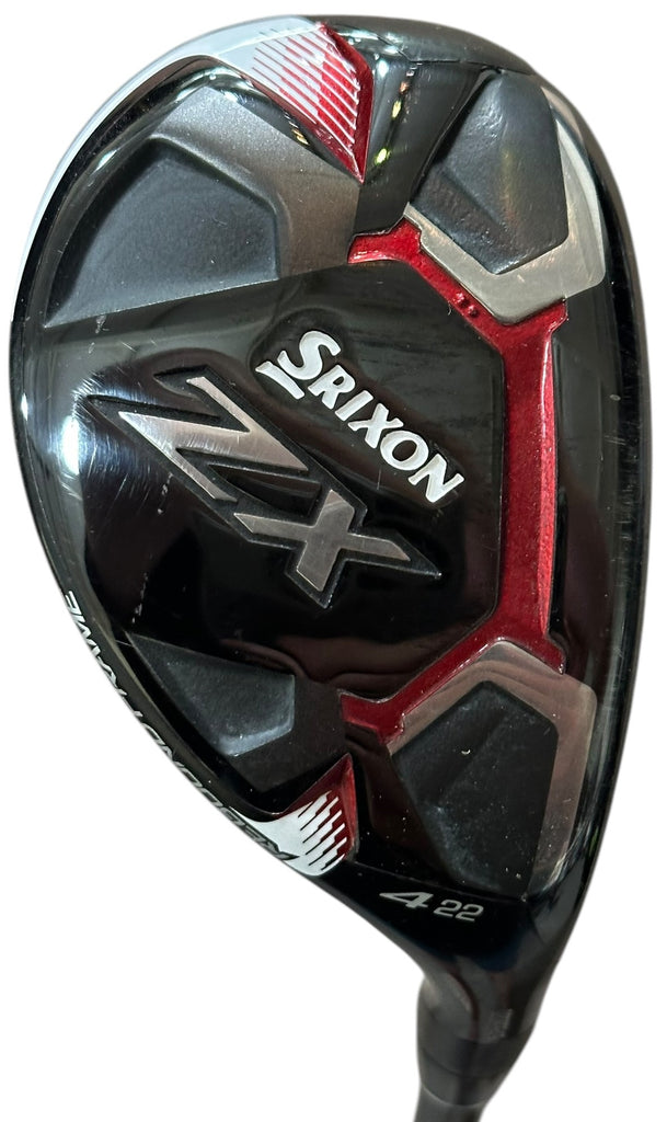Srixon ZX 22° 4 Hybrid Even Flow Riptide 5.5 80g Regular Flex Shaft Golf Pride Tour Velvet Grip
