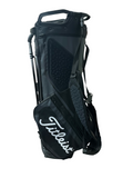 Titleist Stand Bag 14-Way Divider 6 Pockets Shoulder Harness Carry Handle Black