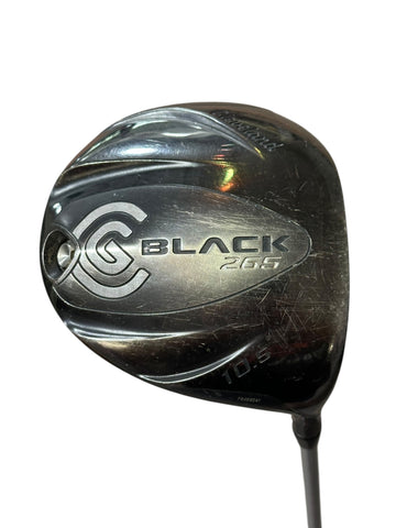 Cleveland Black 265 10.5° Driver Pro Launch 45g R Flex Shaft GP Tour Wrap Grip