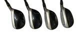 Adams LH Idea A7OS Max Hybrid Set 3-6 Pro Launch Axis S Flex Shafts Adams Grips
