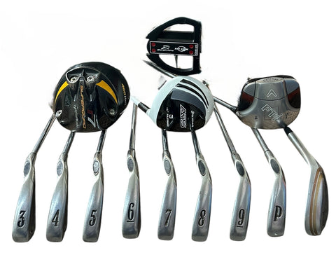 TaylorMade Callaway Men's Right Hand Golf Club Set R Flex SET-012226T06